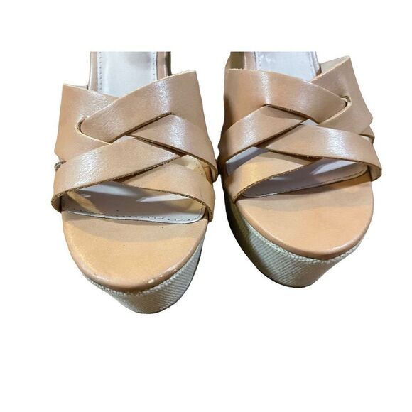 Steve Madden Orlena Tan Wedges size 11 - Picture 11 of 13